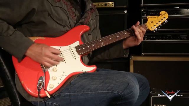 Fender Custom Shop 1969 Stratocaster Heavy Relic • SN: R76652 смотреть онлайн