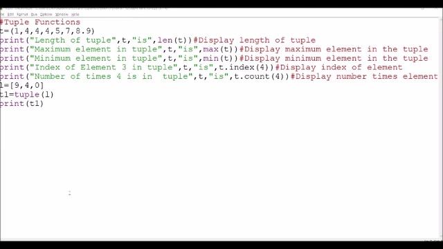 Tuples Part 3 | Computer Science Class XI (CBSE) смотреть онлайн