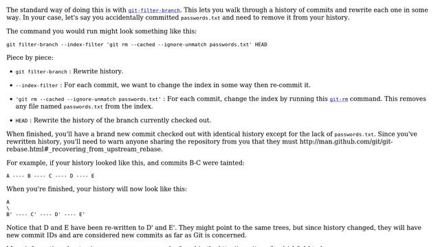 Deleting Git History Prior to a Certain Date смотреть онлайн