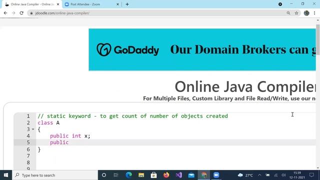 Java Programming Tutorials static variables and methods смотреть онлайн