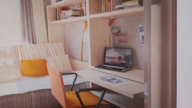 Планировка комнаты для подростка в маленьком пространстве ( 5,5 кв.м.) смотреть онлайн