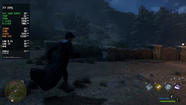 HOGWARTS LEGACY | GTX 1660 SUPER | Benchmark | 1080p смотреть онлайн