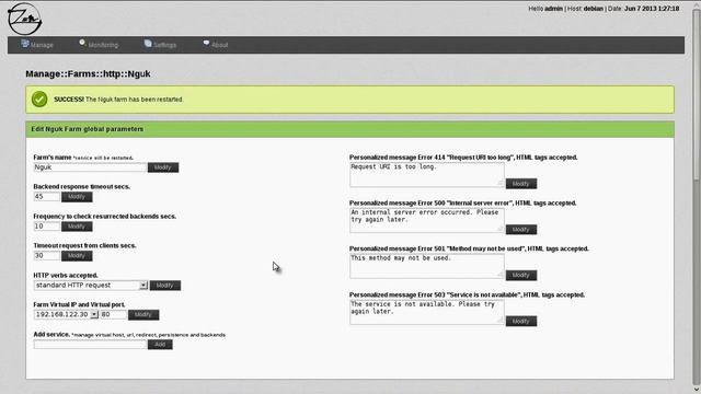 Zen Load Balancer Configuration смотреть онлайн