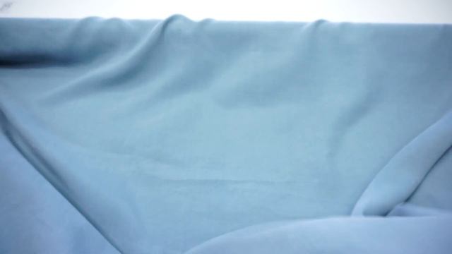 Ткань шелк вареный голубой A722114 смотреть онлайн