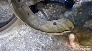 Как заменить ЗАДНИЕ КОЛОДКИ НА ГАЗЕЛИ