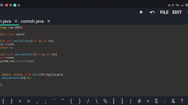 parameter this Java N-IDE Muhammad Syahid Muharram смотреть онлайн