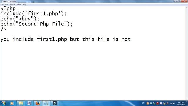Php Lession 6 :- Include Function in PHP смотреть онлайн