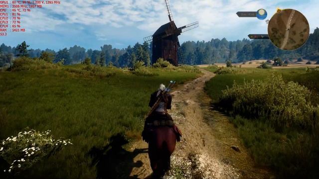 The Witcher 3 i5 vs GTX 980 1277|7000MHz (test FPS) Max settings смотреть онлайн