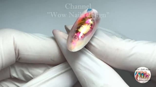 ТРЕНД 2021 ????? / ДИЗАЙН НОГТЕЙ РАКУШЕЧНИК / САМЫЙ ПРОСТОЙ СПОСОБ #nailart