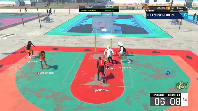 AUTOMATIC GREENS WITH MY MODDED CONTROLLER in NBA 2K21 смотреть онлайн