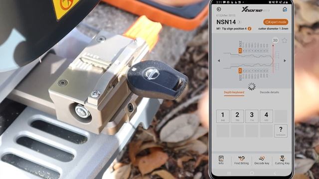 How To Duplicate Car Key with Condor XC Dolphin XP-005 Portable Key Cutting Machine смотреть онлайн