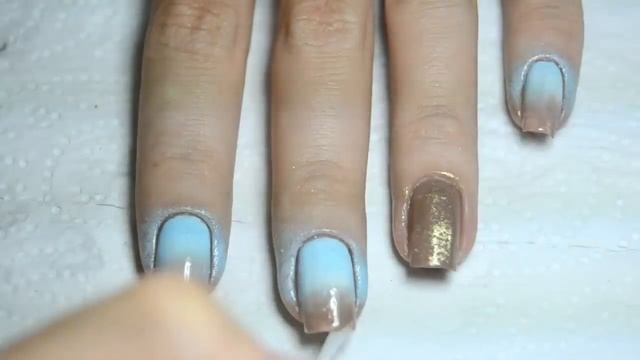 Sea Beach Nails Water Spotted Nail Art | Водный Маникюр на лето "Морской Берег" смотреть онлайн