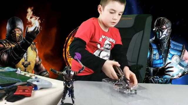 Mcfarlane Toys Scorpion and Subzero Mortal Kombat смотреть онлайн