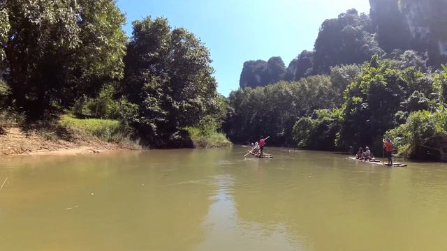 Phuket. Part11. Tsunami museum. Rafting on the Sok River (+EN subs +RU титры) смотреть онлайн