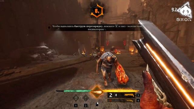 Metal Hellsinger ?  Первый Взгляд Обзор Геймплея ? Почувствуй Ритм Ада