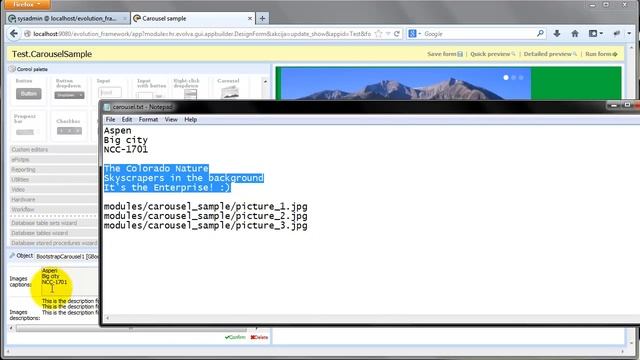 Bootstrap Carousel control demonstration смотреть онлайн