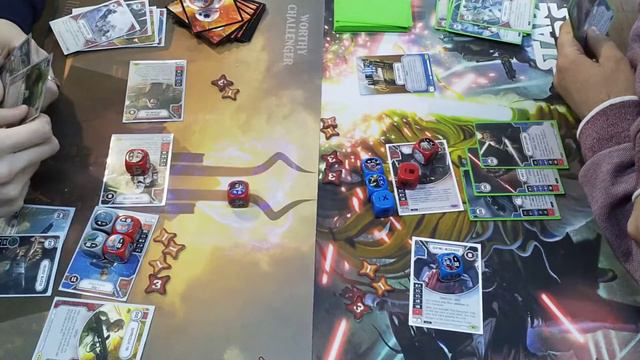 Star Wars: Destiny - запись игры. eRex/NabooGuard/Clone vs eGrievous/Sentinel/BTL смотреть онлайн
