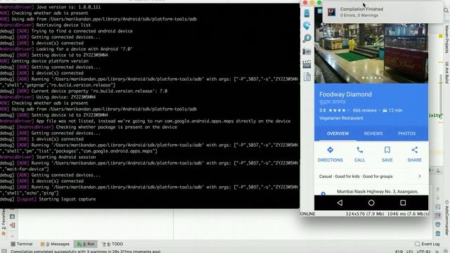 How to automate GoogleMap app using Appium 1.7.1 and Android 7.0 смотреть онлайн