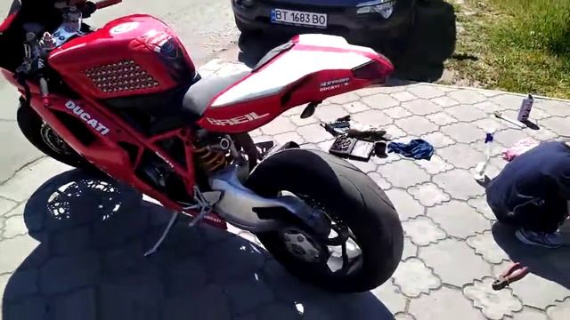 Ducati 848 только купил, новый мот смотреть онлайн