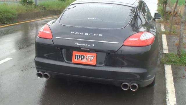 Porsche Panamera S iPE Exhaust System смотреть онлайн