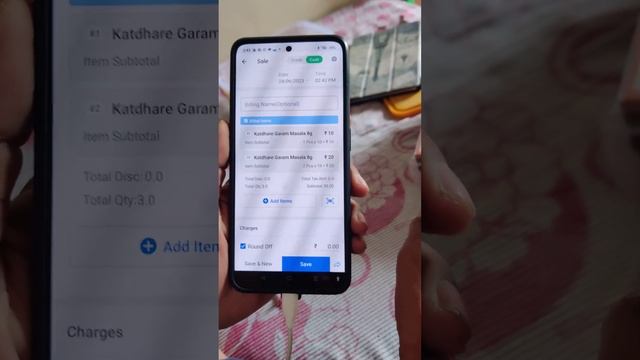 vyapar app Android with external bar code scanner смотреть онлайн