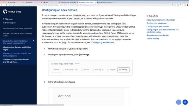 Programming User Interfaces: Demo - Github Pages hosting with custom domain смотреть онлайн