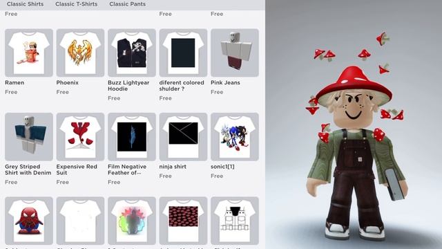 Вещи в Роблокс бесплатно! Красивый скин в Роблокс за 0 Робуксов! Что делать если нет Робуксов смотреть онлайн