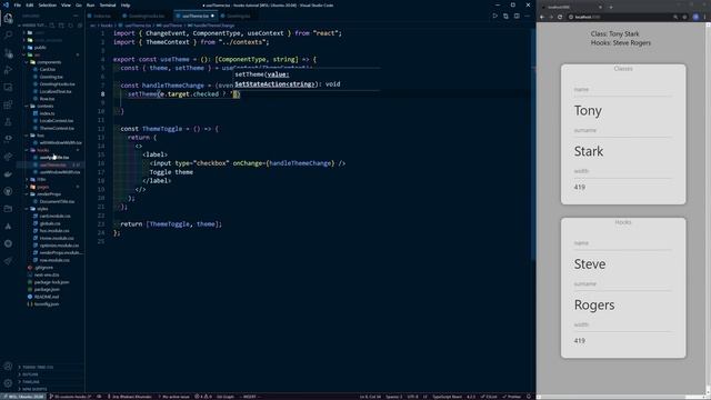 06 React Hooks Tutorial: Custom Hooks Sharing UI смотреть онлайн
