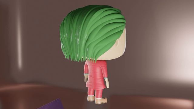 Joker Funko Pop // Blender 3D 3.1.2 смотреть онлайн