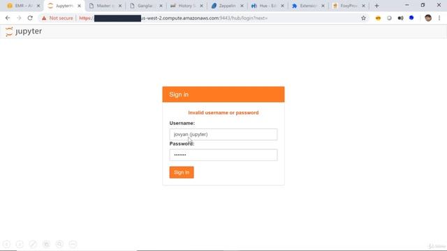 15. AWS EMR - Overview of accessing EMR Framework User Interface смотреть онлайн