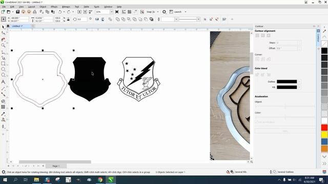Corel Draw Tips & Tricks Cut line around this more info Part 3 смотреть онлайн