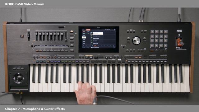 Pa5X Video Manual Part 7: Microphone and Guitar Effects смотреть онлайн
