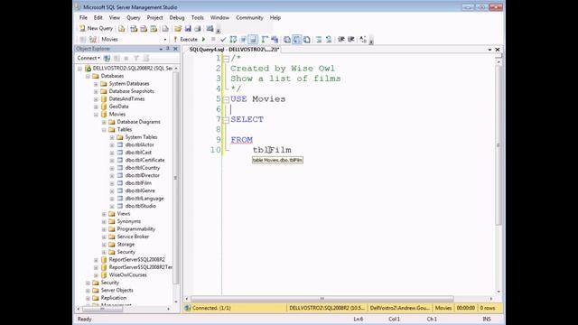 SQL Server Queries Part 1 - Writing Basic Queries смотреть онлайн