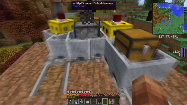 RailCraft - Рельсоукладчик. смотреть онлайн