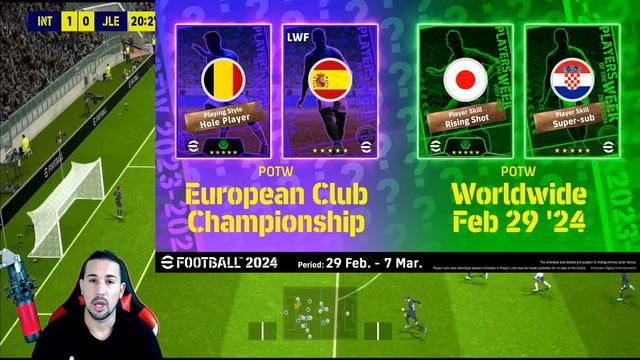 NOVIDADES DA MANUTENÇÃO,POTW DA CHAMPIONS COM ÍMPETO OFICIAL NO EFOOTBALL 2024 MOBILE смотреть онлайн