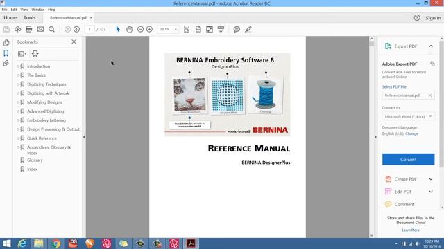 Bernina V8 Reference Manual Series Introduction смотреть онлайн