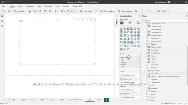 How Create Dashed or Dotted Line Chart in Power BI смотреть онлайн