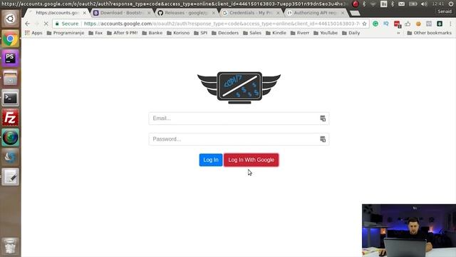 Login With Google Account Using PHP & Client API & Bootstrap Design смотреть онлайн