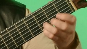 Семиструнная Гитара-урок 52-Цыганочка-Пример простой вариации.