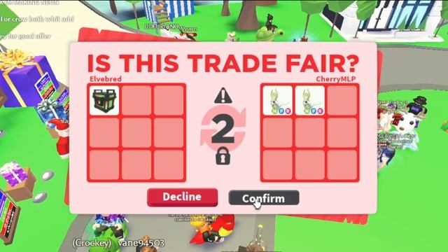 77 Trades for RGB Reward Box in 1 Minute! Roblox Adopt Me смотреть онлайн