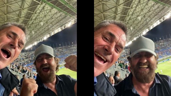 Gerard Butler |  INCREDIBLE! Gerry & Morgan Brown's SPECIAL BONDING times in Tenerife!