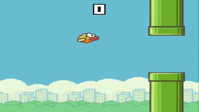 Flappy Bird вроде правильно написал название:DD смотреть онлайн
