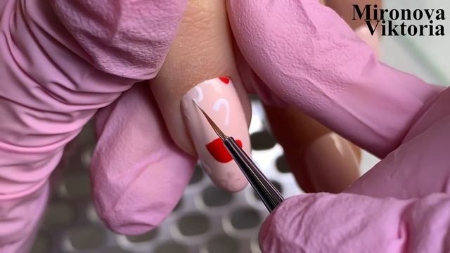 Простая идея для зимнего маникюра смотреть онлайн