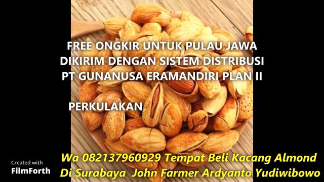 Wa 082137960929 Tempat Beli Kacang Almond Di Surabaya John Farmer Ardyanto Yudiwibowo смотреть онлайн