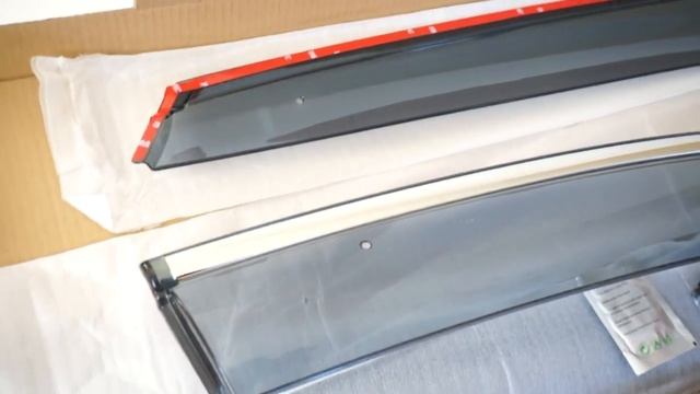 Оригинальные ветровики с металлическими молдингами (нержавеющая сталь) смотреть онлайн