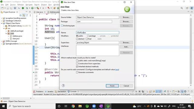 Java Object class part 2 смотреть онлайн