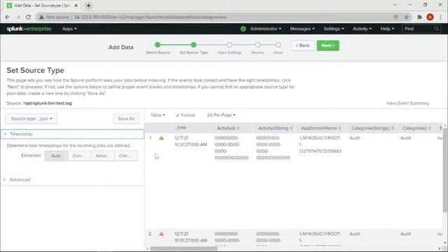 How to use data in JSON format in SPLUNK смотреть онлайн
