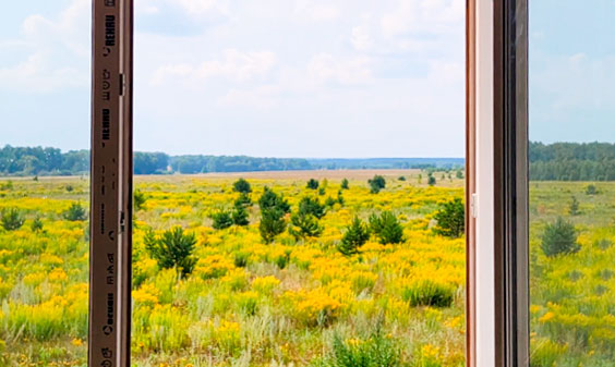 Живописный вид из окна своего дома #строительнаякомпания #домновосибирск смотреть онлайн