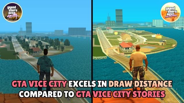 GTA Vice City vs GTA Vice City Stories - Physics and Details Comparison смотреть онлайн