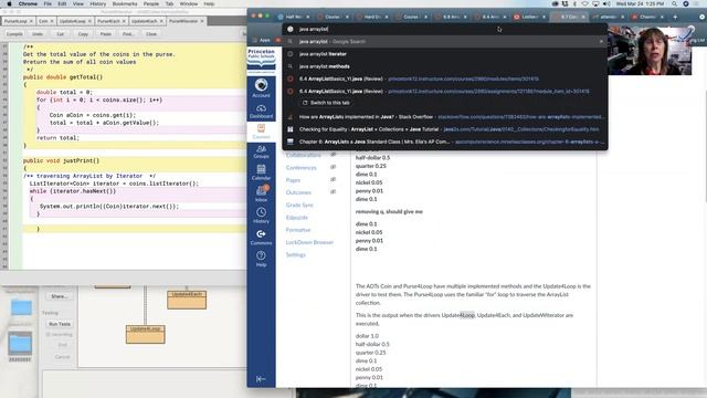 ArrayList with Iterator смотреть онлайн